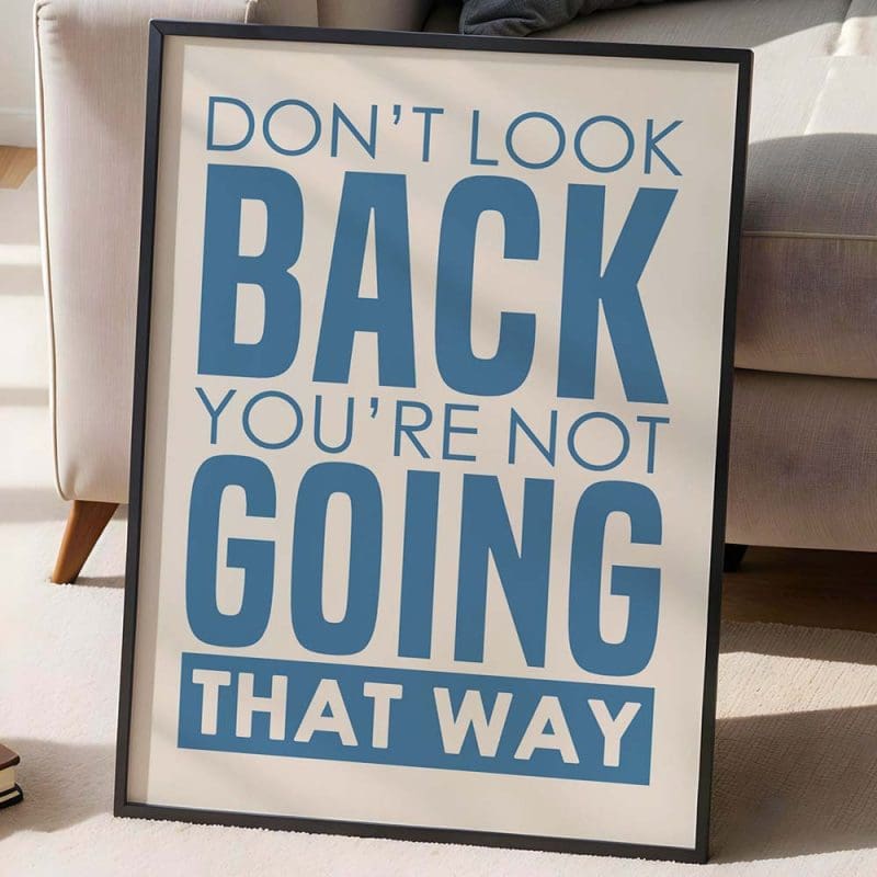 Don't Look Back Print - Image 10