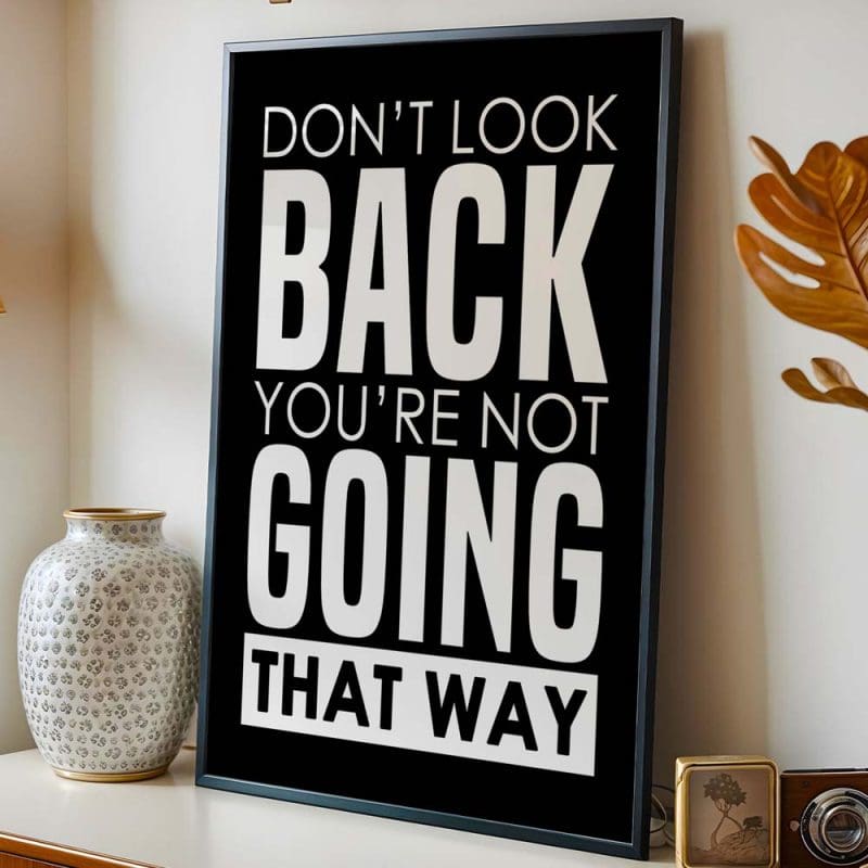 Don't Look Back Print - Image 2