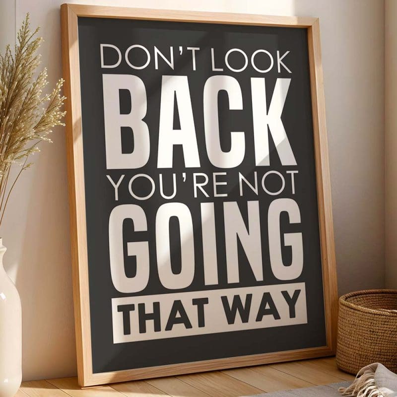 Don't Look Back Print - Image 9