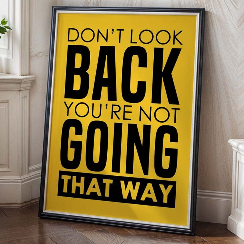 Don't Look Back Print - Image 8