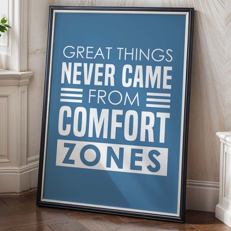 Comfort Zones Print