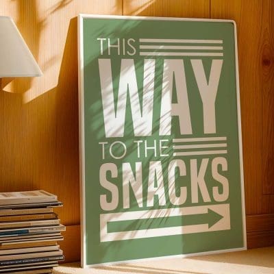 This way to the snacks 5
