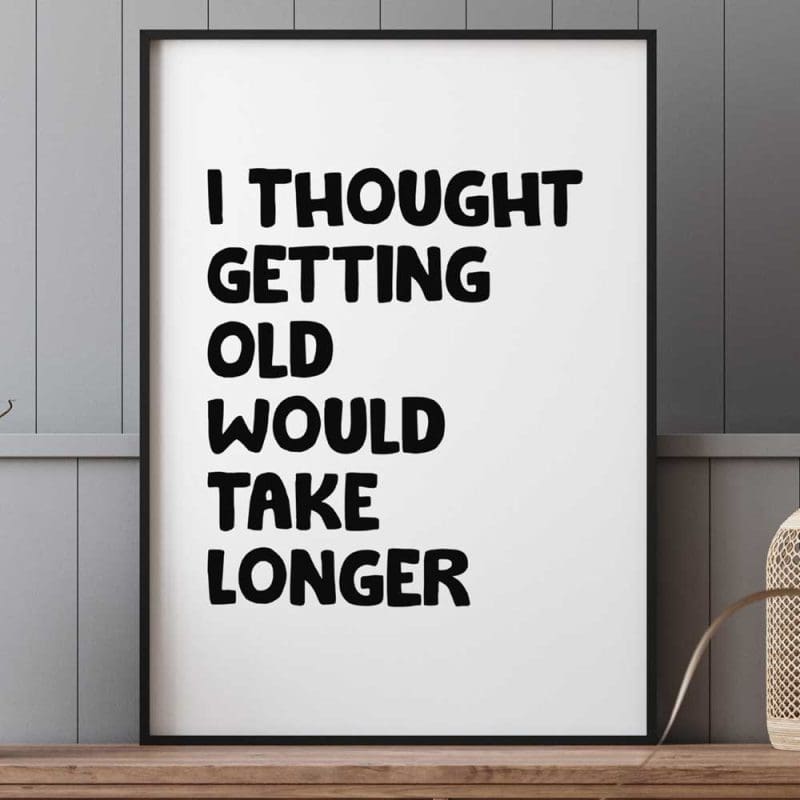 I Thought Getting Old Would Take Longer 9