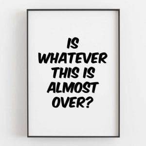 Is Whatever This Is Almost Over 2