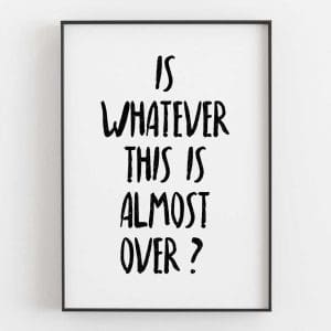 Is Whatever This Is Almost Over 9