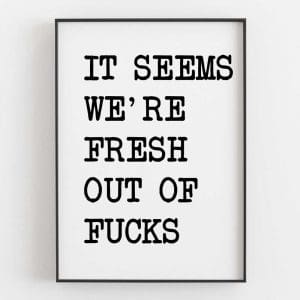 It Seems We're Fresh Out Of Fucks Left 8