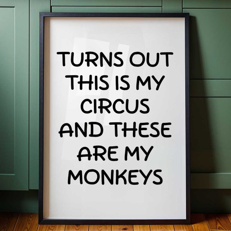 Turns Out This Is My Circus And These Are My Monkeys 6