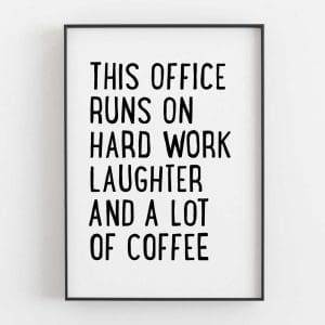 Funny Office Wall Art1.10