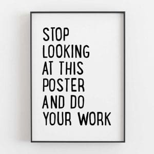 Funny Office Wall Art1.9