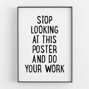 Wall Art Funny Office 1.9