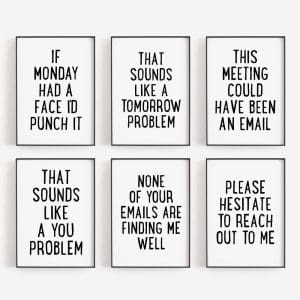 Wall Art Funny Office 6.1
